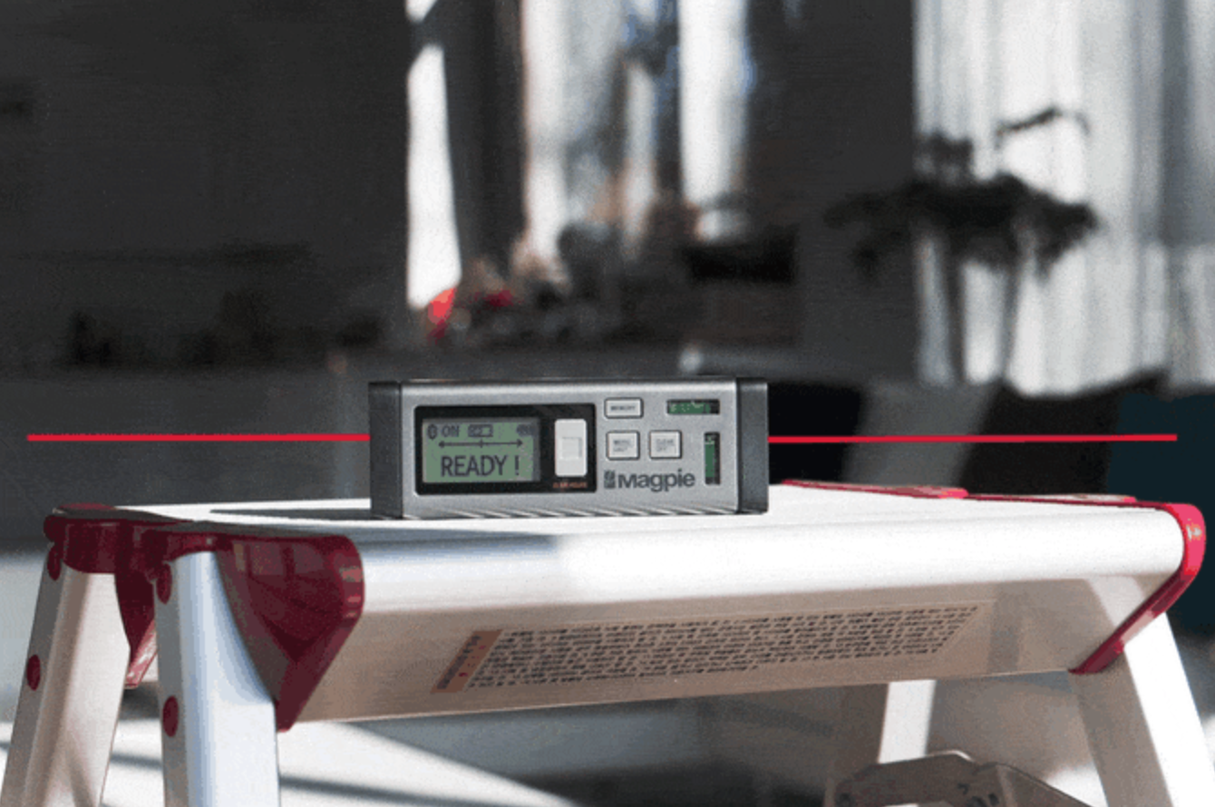 The VH80 is the World’s First Bilateral Laser Distance Measurer